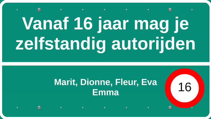 Mag Je Vanaf 17 Jaar Autorijden