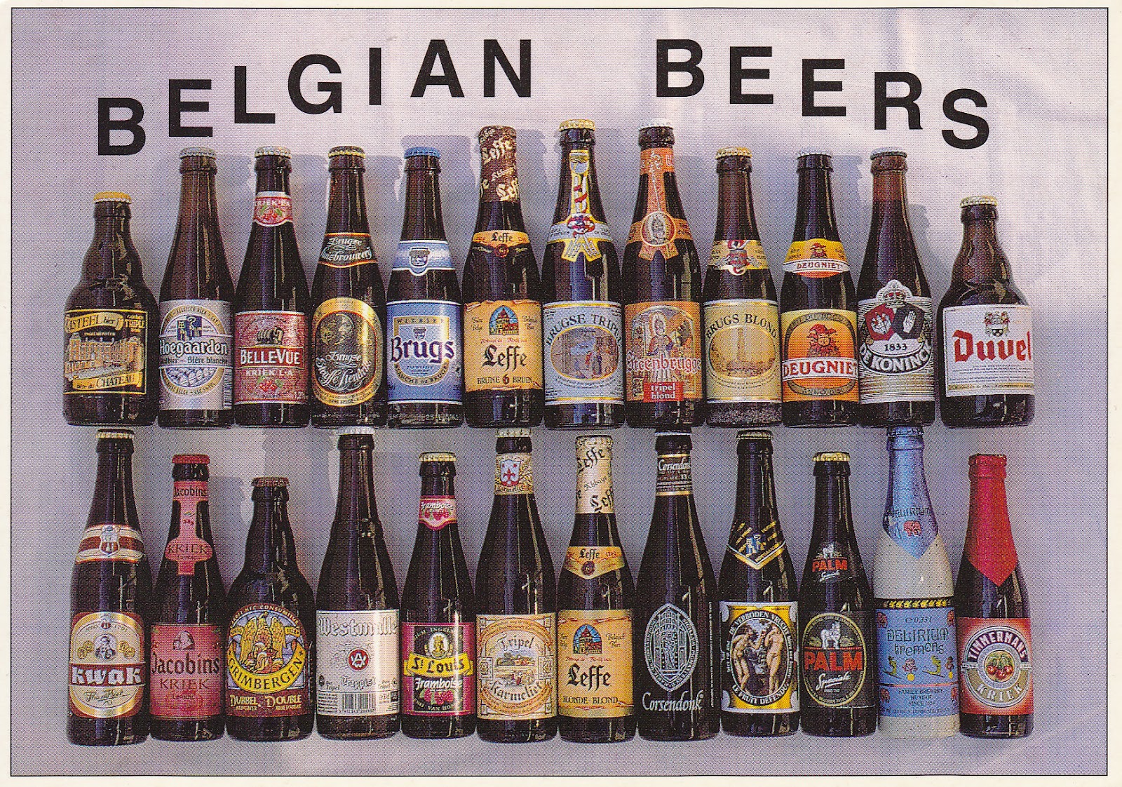 johan postcards: Beer - Bier - Bière - Birra - Cervez(s)a - Welke Bieren Zijn Van Heineken