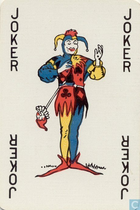 Joker - Speelkaart - Catawiki - Hoeveel Jokers Zitten Er In Een Kaartspel