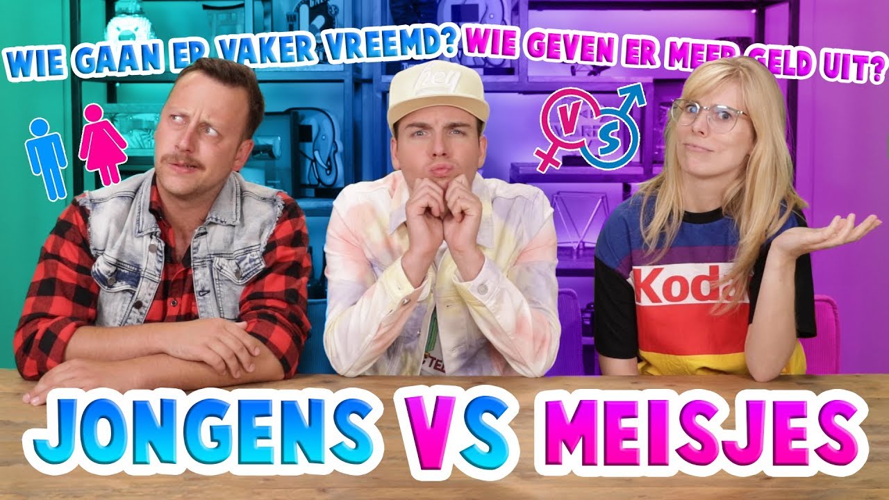 JONGENS TEGEN DE MEISJES! - YouTube - Jongens Tegen De Meiden Vragen