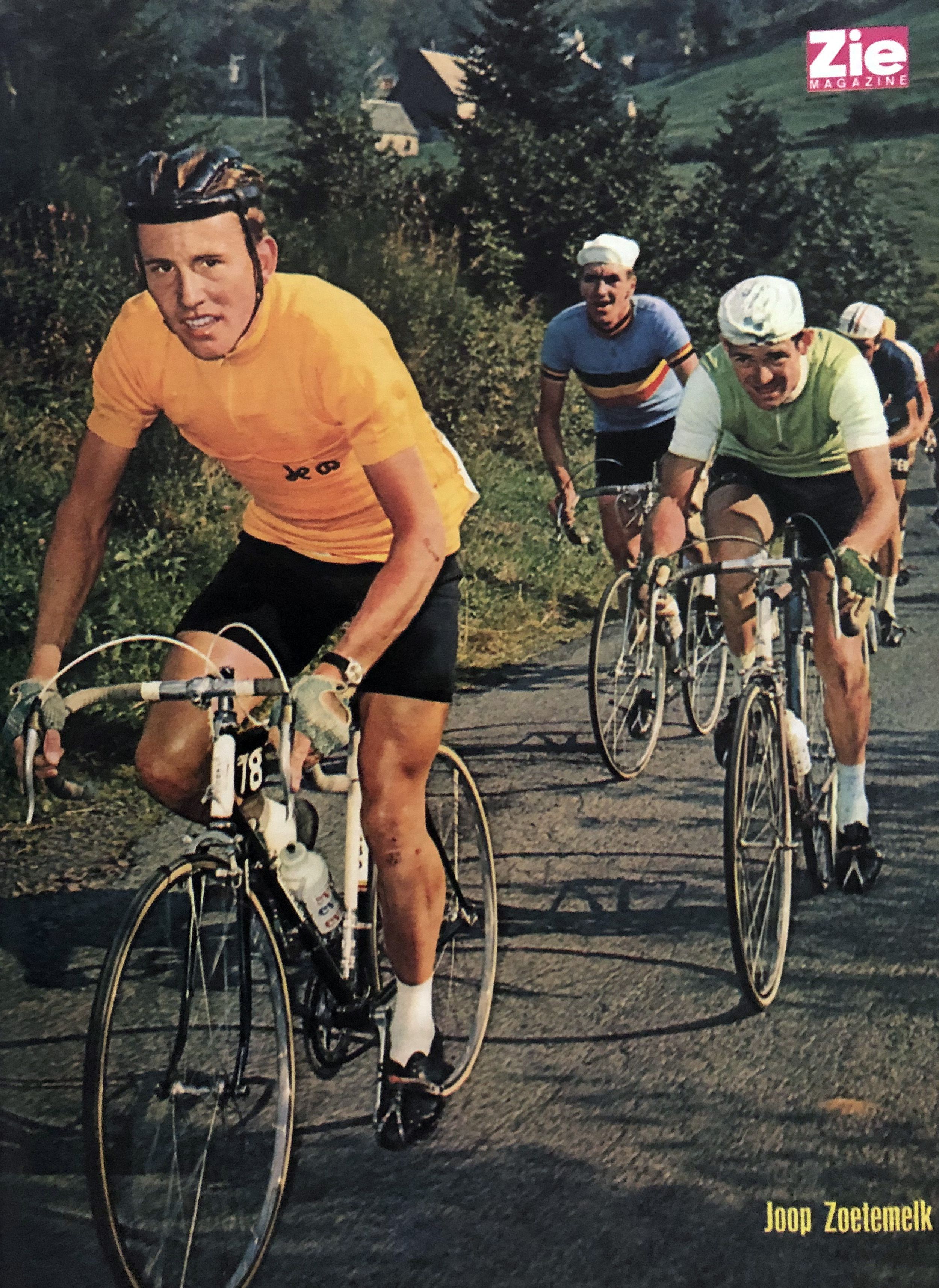 Joop Zoetemelk | Retro fietsen, Fietsen, Gele trui - In 1980 Werd Hij Tweede Achter Tourwinnaar Joop Zoetemelk