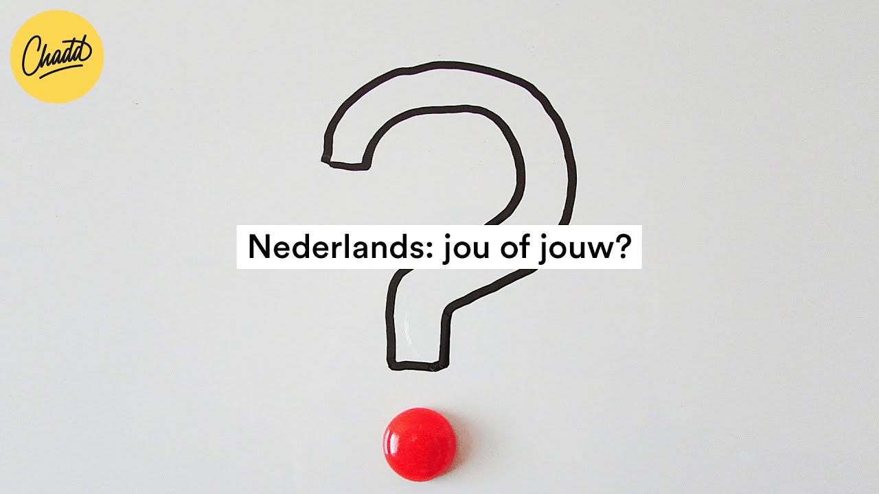 Jou of jouw - Mr. Chadd Academy - YouTube - Wanneer Gebruik Je Jou Of Jouw