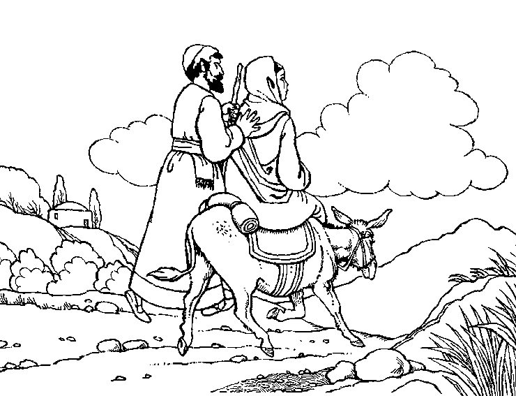 Jozef En Maria Tekenen