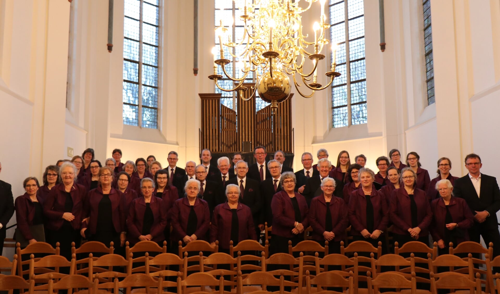 Jubileumconcert 40 Jaar Psalmzangkoor Crescendo in de Oude Kerk te Ede - Zangavond Oude Kerk Ede