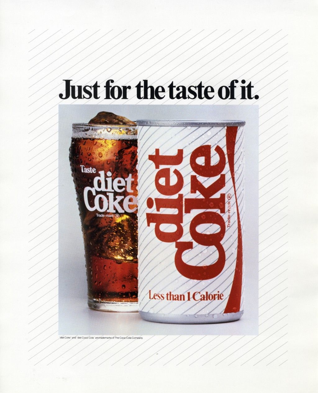 Just for the taste of it - Diet Coke! 80s Food, Dr Pepper Can, Coke - Zat Er Vroeger Coke In Cola