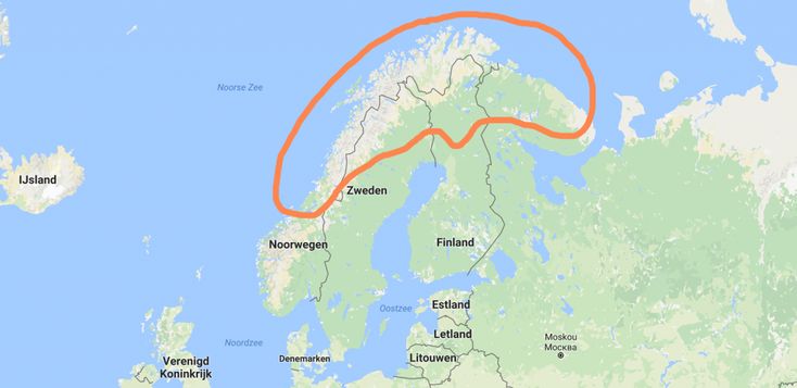 Welk Gebergte Scheidt Siberie Van Europa