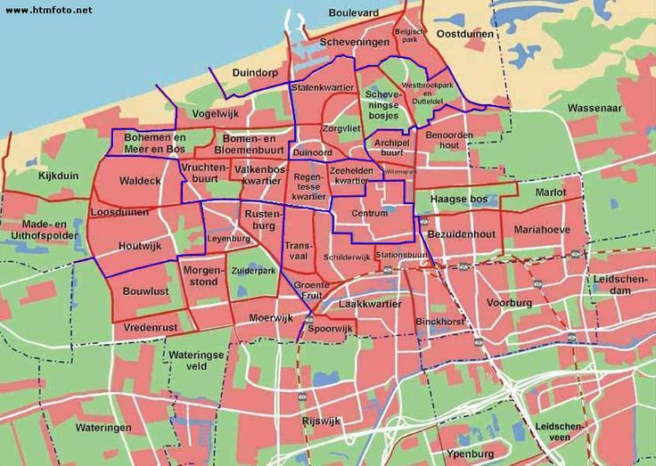 Kaart Van Den Haag Centrum - kaart - Kaart Van Den Haag Centrum