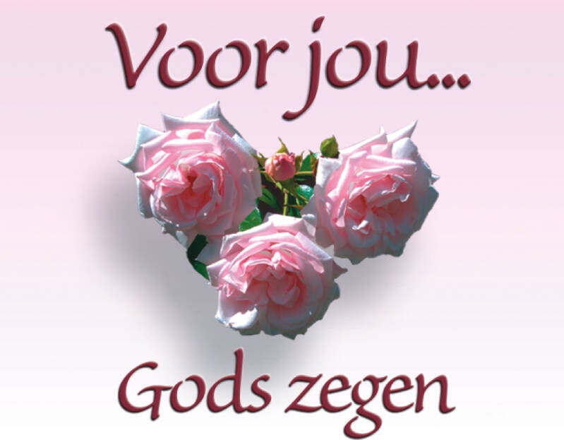 Kadokaartje KK25 - Voor jou... Gods zegen | Vision Uitgeverij - Gods Zegen Voor Jou