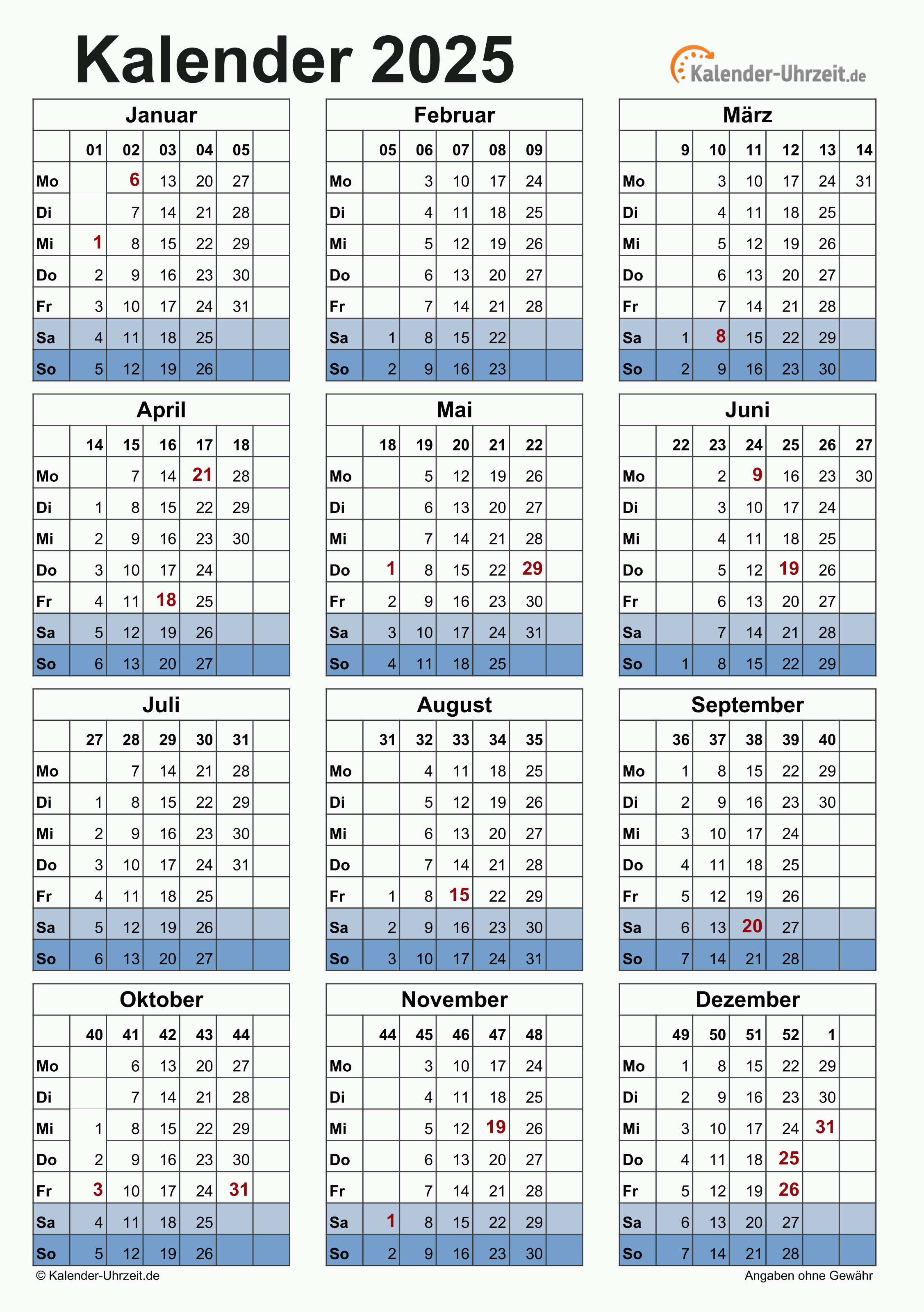 Kalender December 2023 Januari 2024