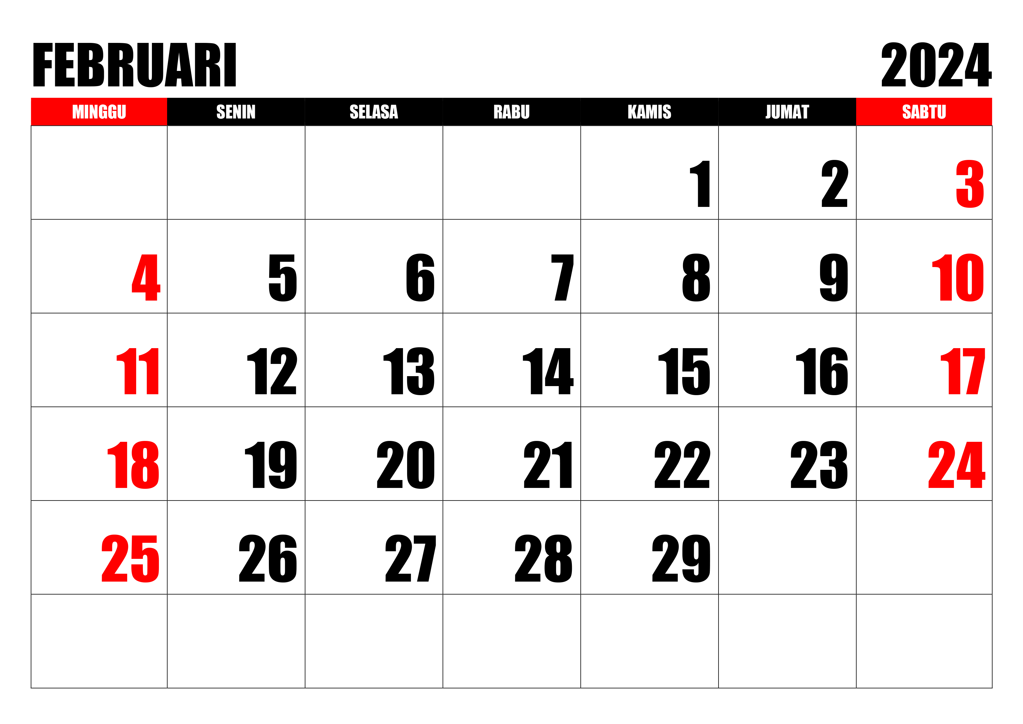 Hoeveel Dagen Heeft Februari In 2024