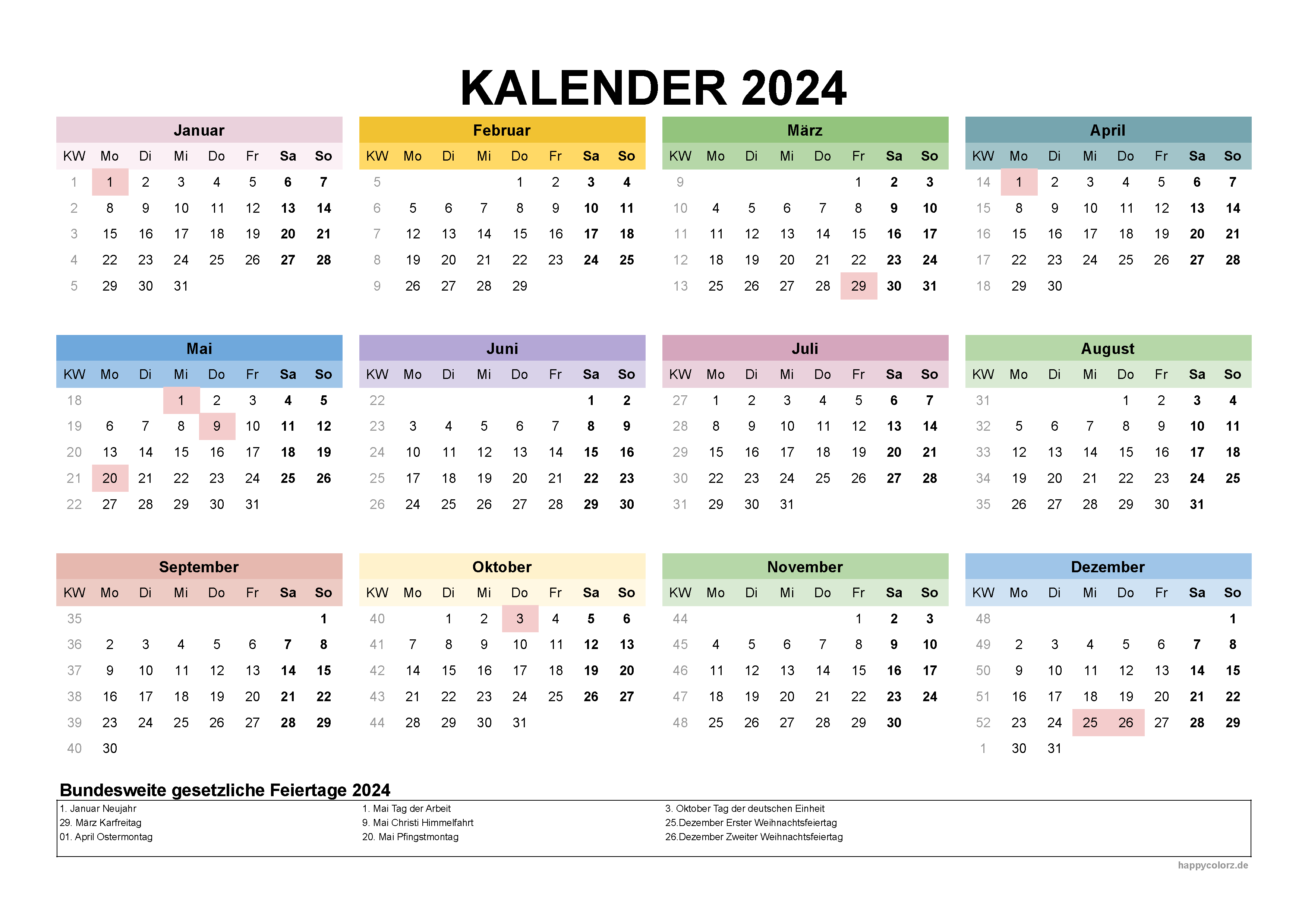 Kalender Wochenzahl 2024 - Irena Leodora - Welke Datum Formule 1 2024