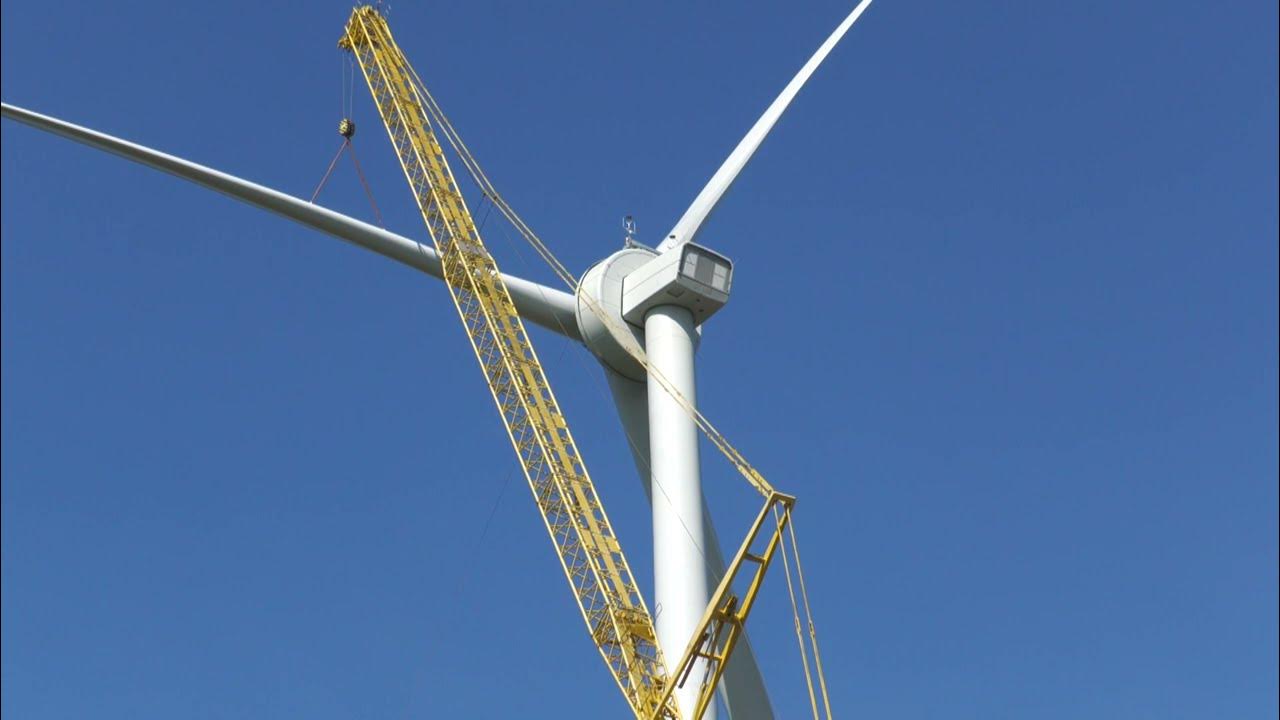 Kapotte wiek windmolen Egchel vervangen - YouTube - Hoe Lang Is Een Wiek Van Een Windmolen