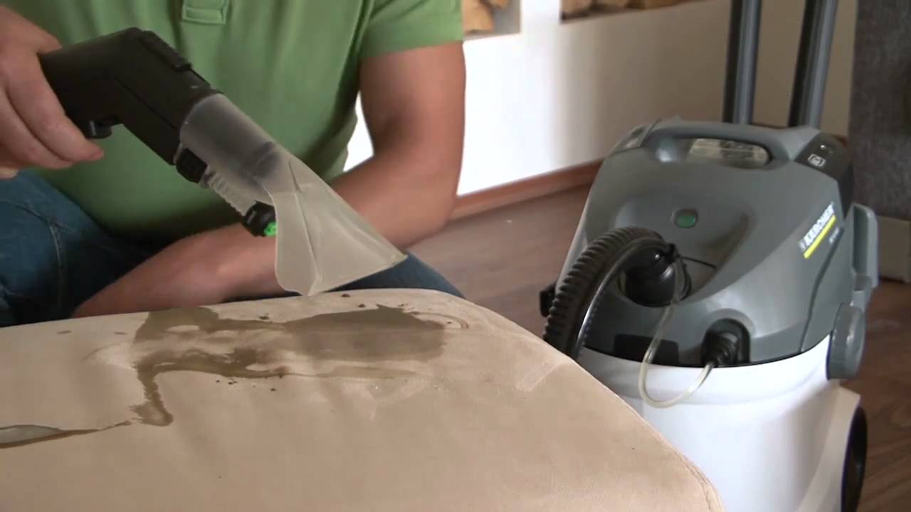 Kärcher tapijtreiniger maakt iedere bank met minder moeite grondiger - Het Weer In Stof Verwijderen