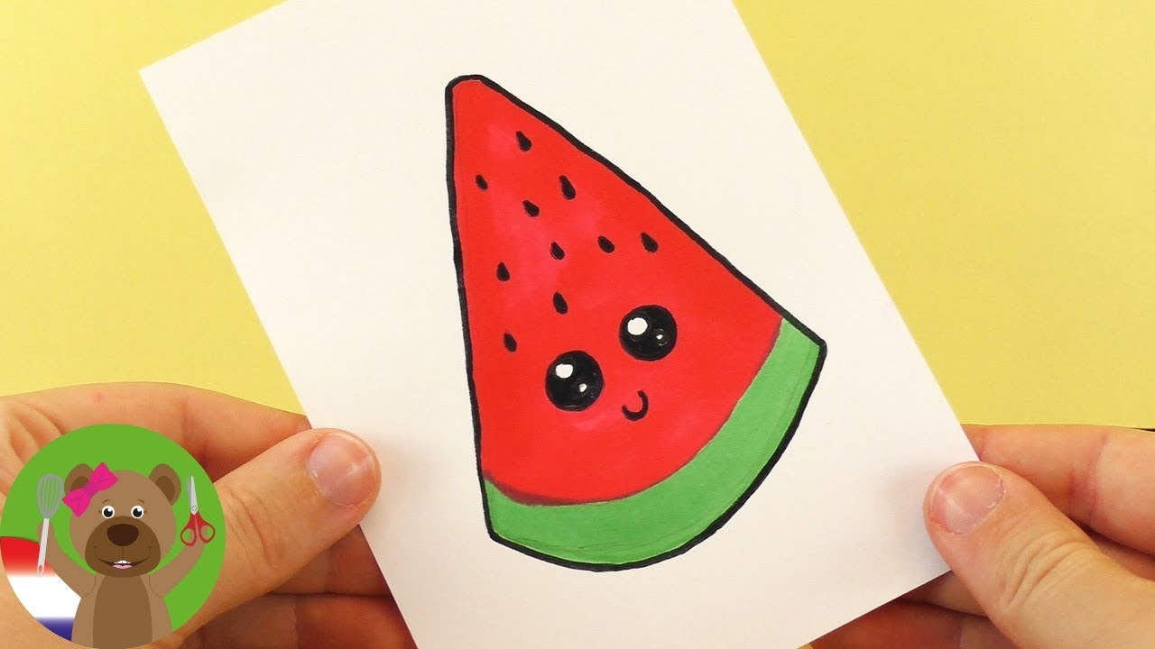 kawaii tekenen makkelijk donut Schattige tekeningen easy - Dingen Die Je Kan Tekenen