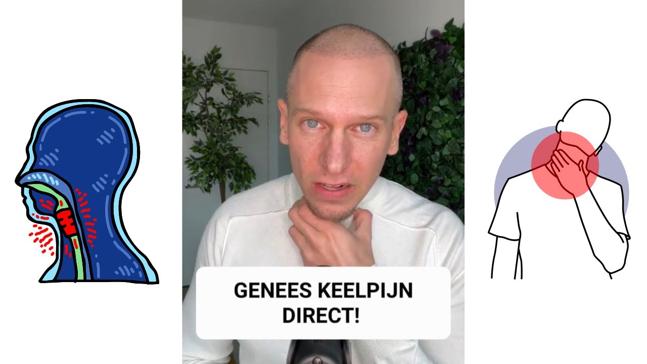 Keelpijn direct verzachten doe je zo! Tevens goed bij hoest - Pijn Bij Drukken Op Buik