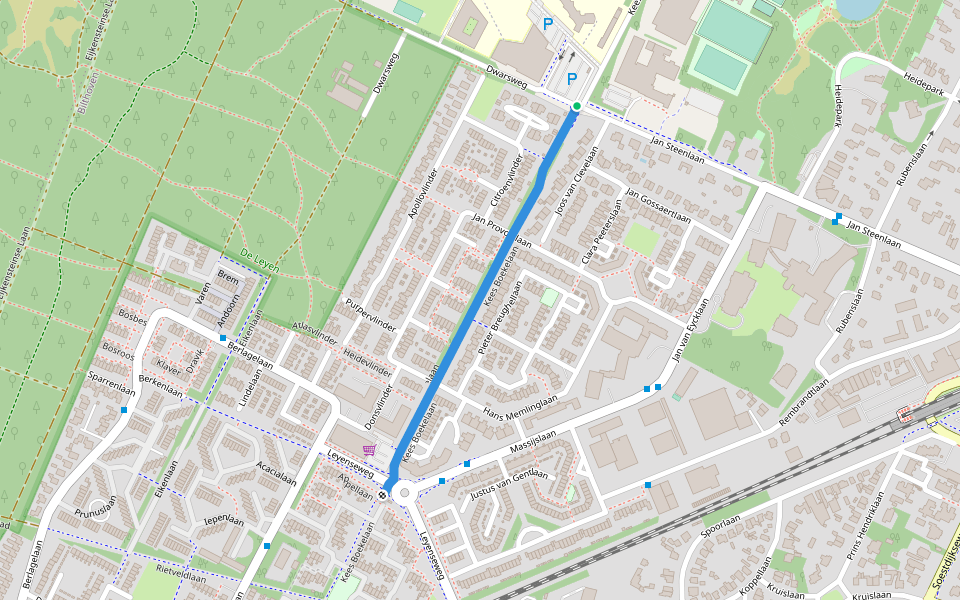 Kees Boekelaan Walking And Running Trail - Bilthoven, Utrecht | Pacer - Werkplaats Kindergemeenschap Kees Boekelaan Bilthoven
