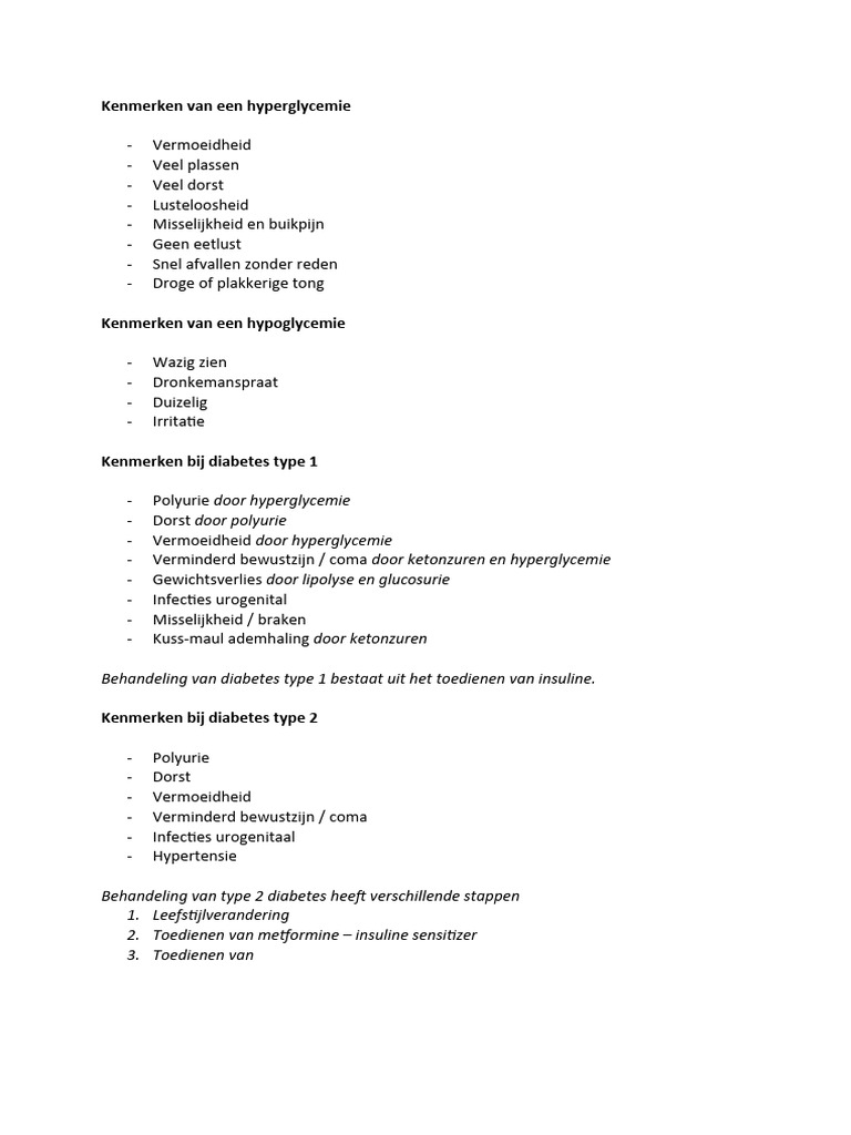 Kenmerken Ziektes | PDF - Welke Ziektes Behandeld Een Neuroloog