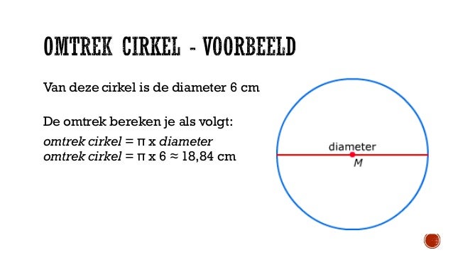 Kennisbank omtrek cirkel - Hoe Bereken Je De Diameter Van Een Cirkel