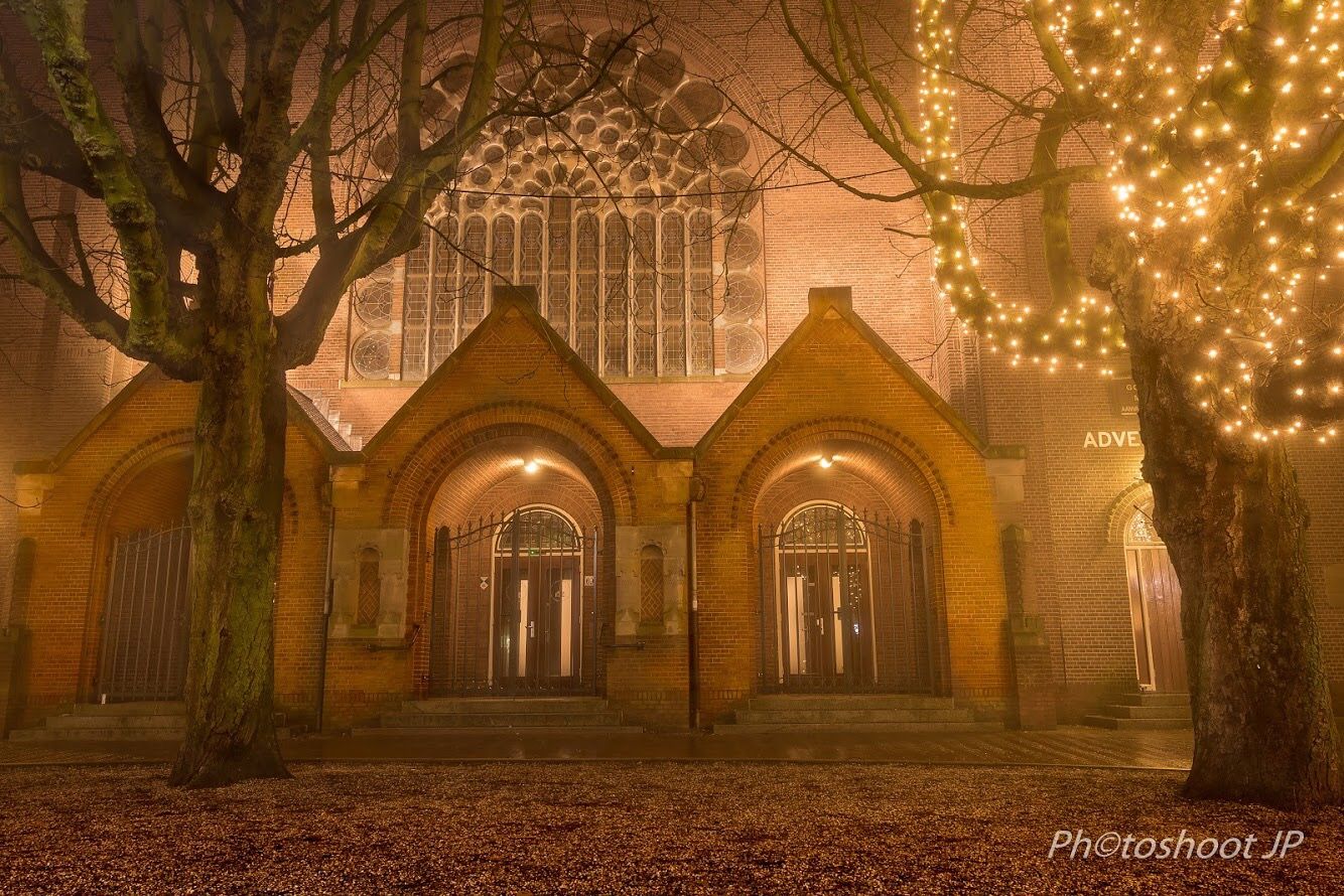 Kerk HDR church Alphen aan den Rijn Adventskerk | Stedelijke - Christelijk Gereformeerde Kerk Alphen Aan Den Rijn