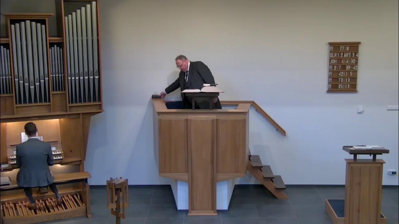 Kerkdienst D.V. dinsdag 4 juli 2023 ds. A. Verschuure - YouTube - Curatorium Ger Gem In Ned
