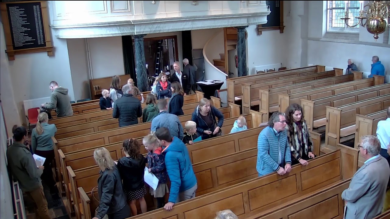 Kerkdienst Zondag 27-09-2020 - YouTube - Hoeveel Mensen Kerkdienst