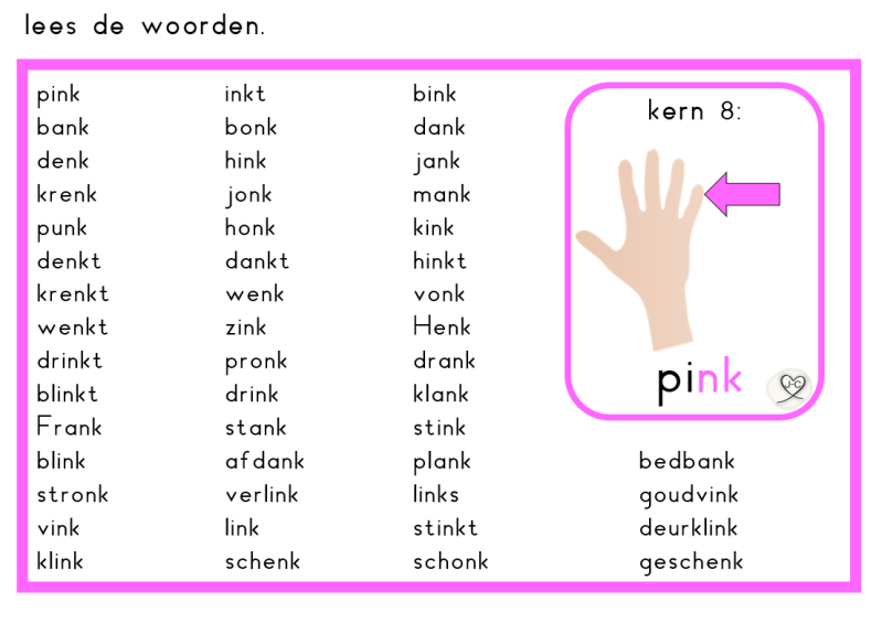 Kern 8 / Veilig Leren Lezen / Groep 3 | juf-cindy.nl | Leren lezen - Woorden Die Eindigen Op Be