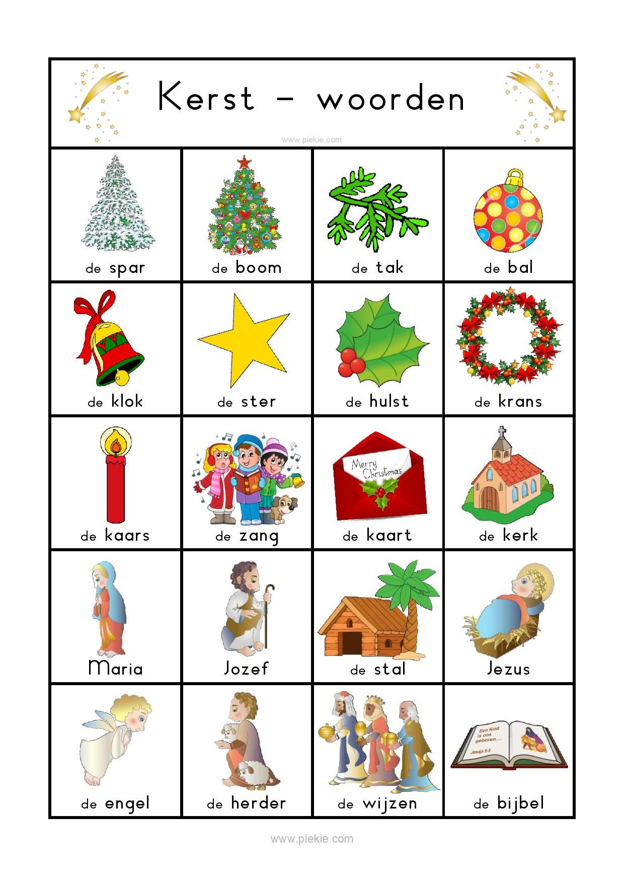 Kerst (woorden) | Kerst woorden, Kerst, Kerst spelletjes - Woorden Maken Met 7 Letters