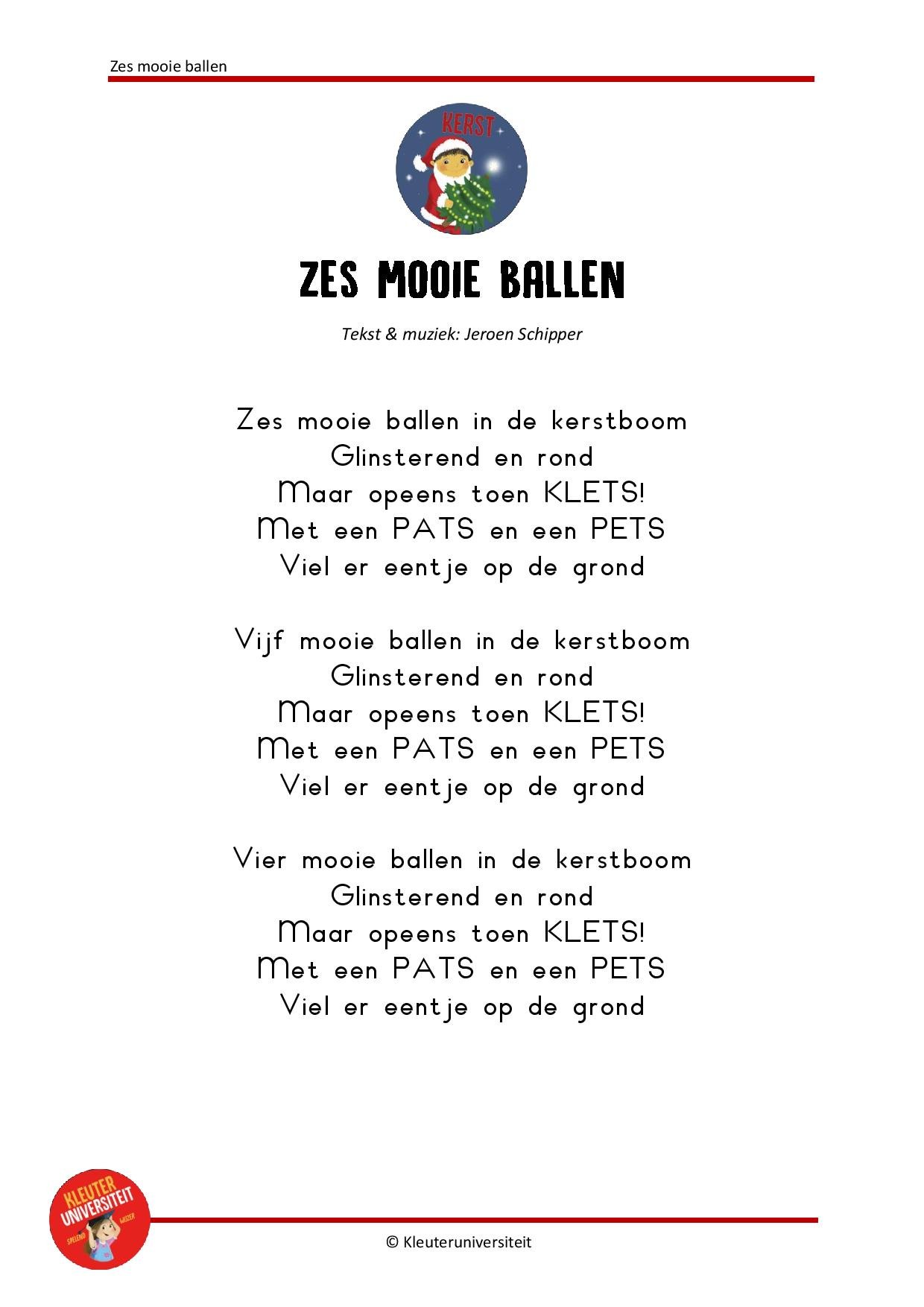 Kerstliedje | Kleuteruniversiteit - Wanneer Voor Het Laatst Witte Kerst