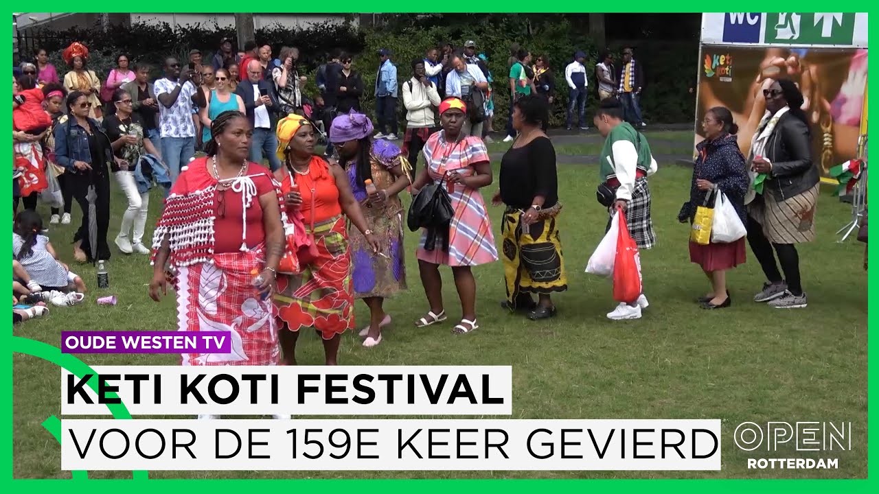 Keti Koti festival voor de 159e keer gevierd | Oude Westen TV | Afl - Hoe Wordt Keti Koti Gevierd