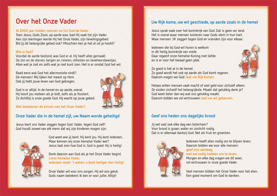 Kinderen bidden voor Kinderen - Tekst Van Het Onze Vader