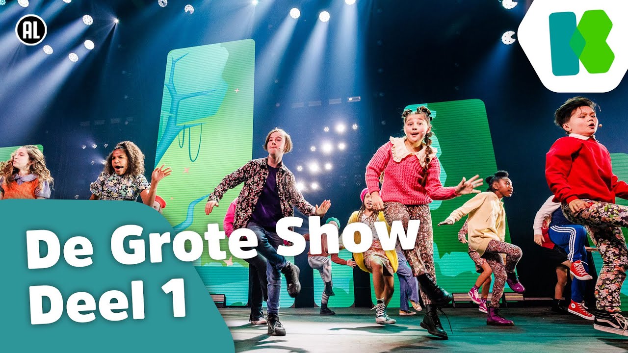 Kinderen voor Kinderen LIVE | De Grote Show Deel 1 - YouTube - Kinderen Voor Kinderen Koningsspelen 2022