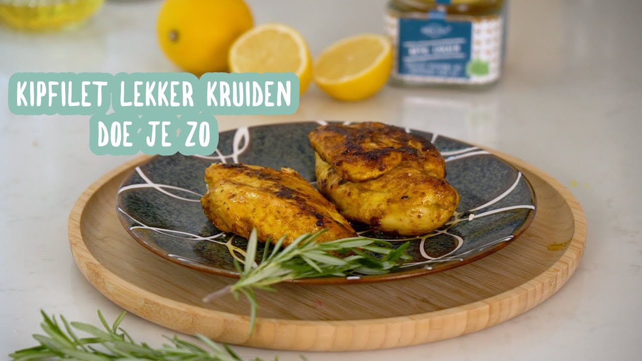 Kipfilet lekker kruiden doe je zo! - YouTube - Mengsel Van Kruiden En Specerijen