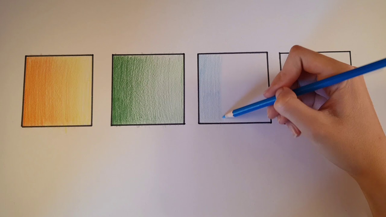 Kleuren mengen met kleurpotlood - YouTube - Groen En Geel Mengen Welke Kleur
