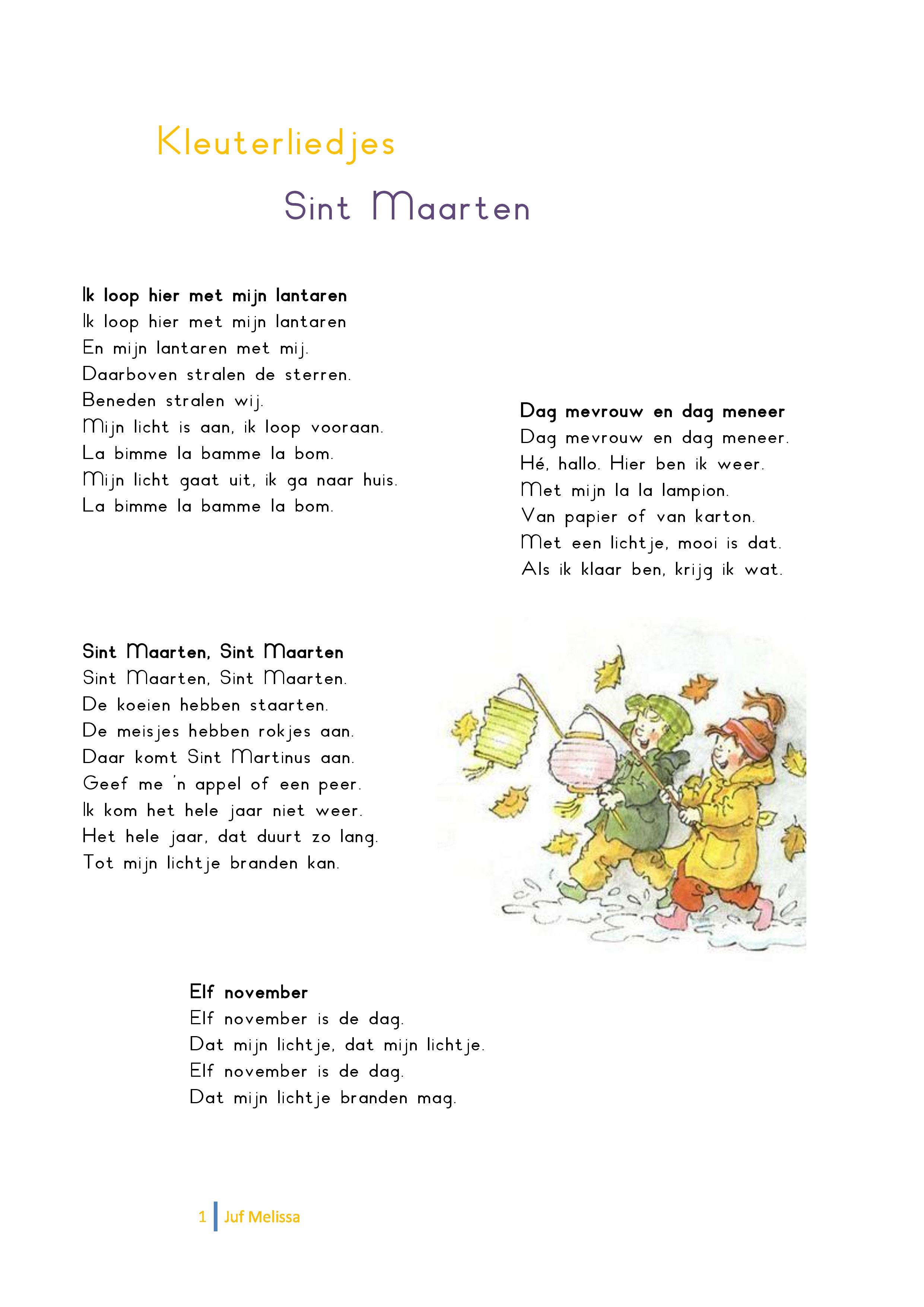 Tot Hoe Laat Sint Maarten Lopen