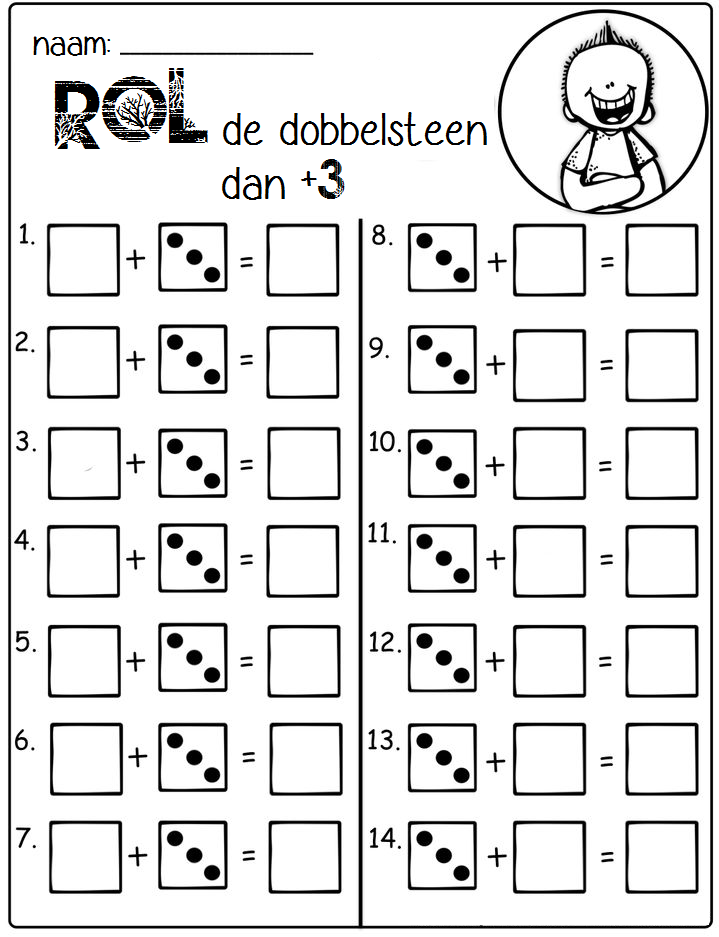 klik op onderstaande link om de werkblaadjes te downloaden. werkblad 1 - Rekenen Spelletjes Voor Groep 3
