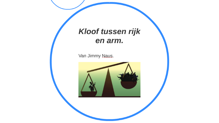 Kloof Tussen Arm En Rijk Nederland