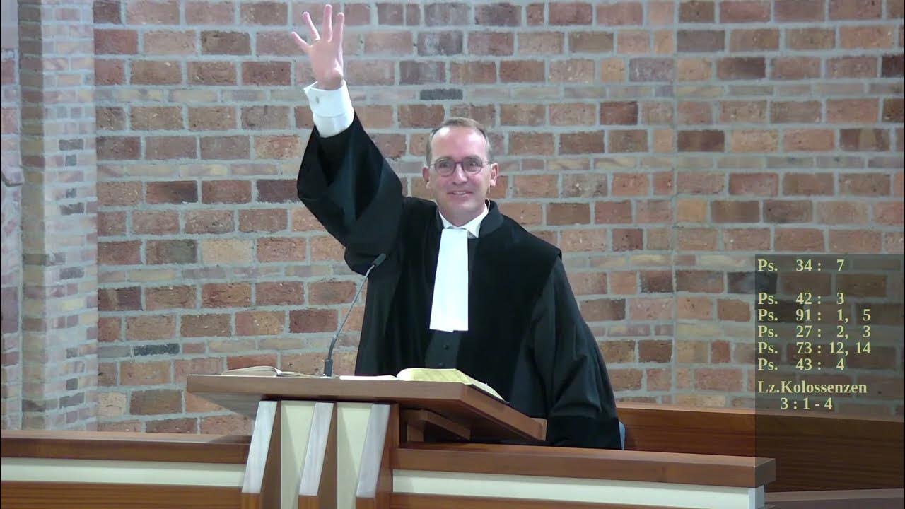 Kolossenzen 3: 3 | Ds. L.G. de Deugd - YouTube - Ds De Deugd Losgemaakt