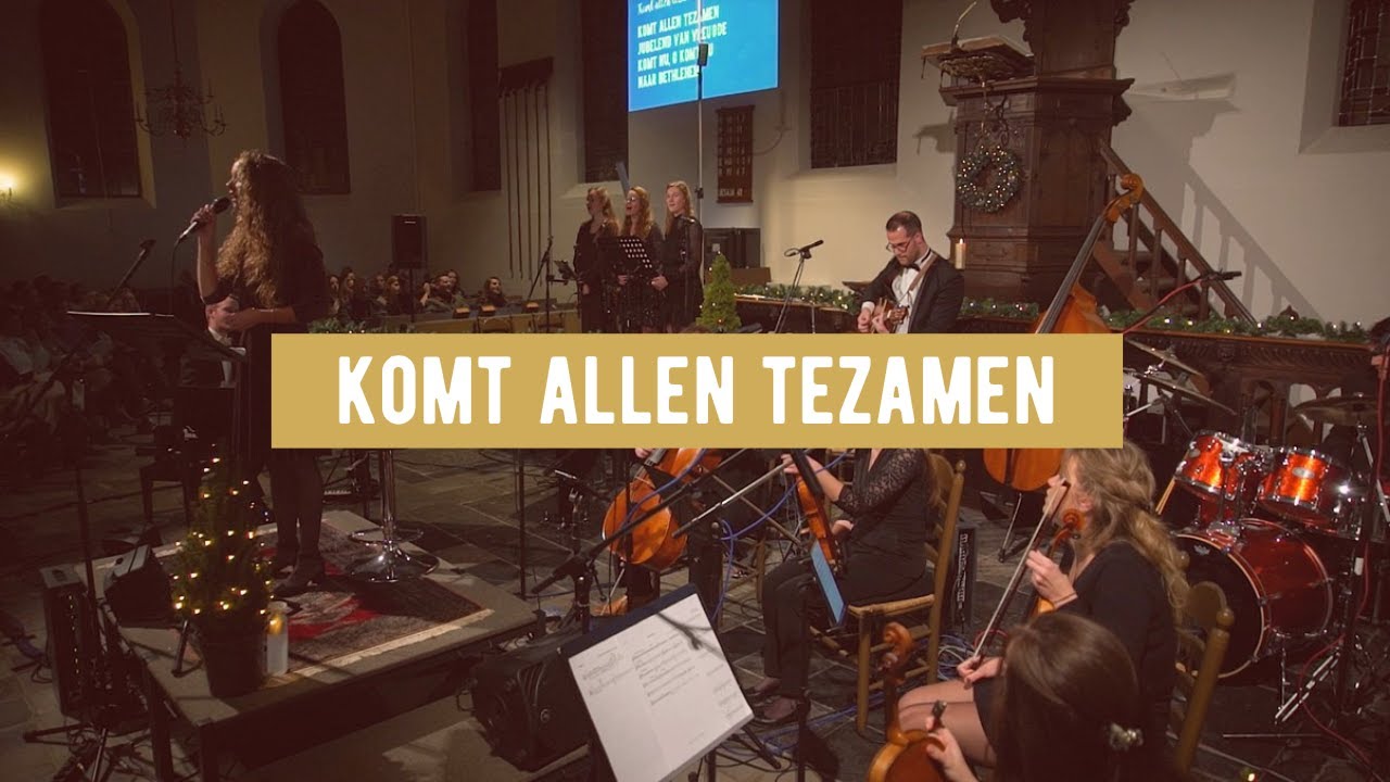 Komt Allen Tezamen (live) (lyrics) | Tenira Sturm, Mark Brandwijk e.a - Hij Komt Hij Komt Lyrics