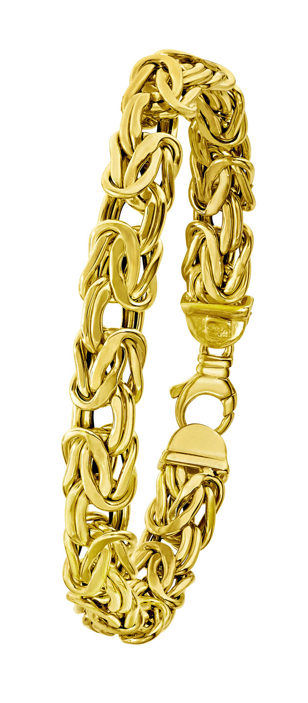 Königsketten-Armband aus Gold - Damen-Goldschmuck | BADER - Armband Voor Mannen Met Naam