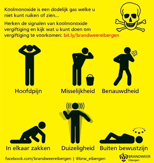 Koolstofmonoxide vergiftiging | H4 Verbranding | Pinterest - Wat Doet Koolmonoxide Met Je Lichaam