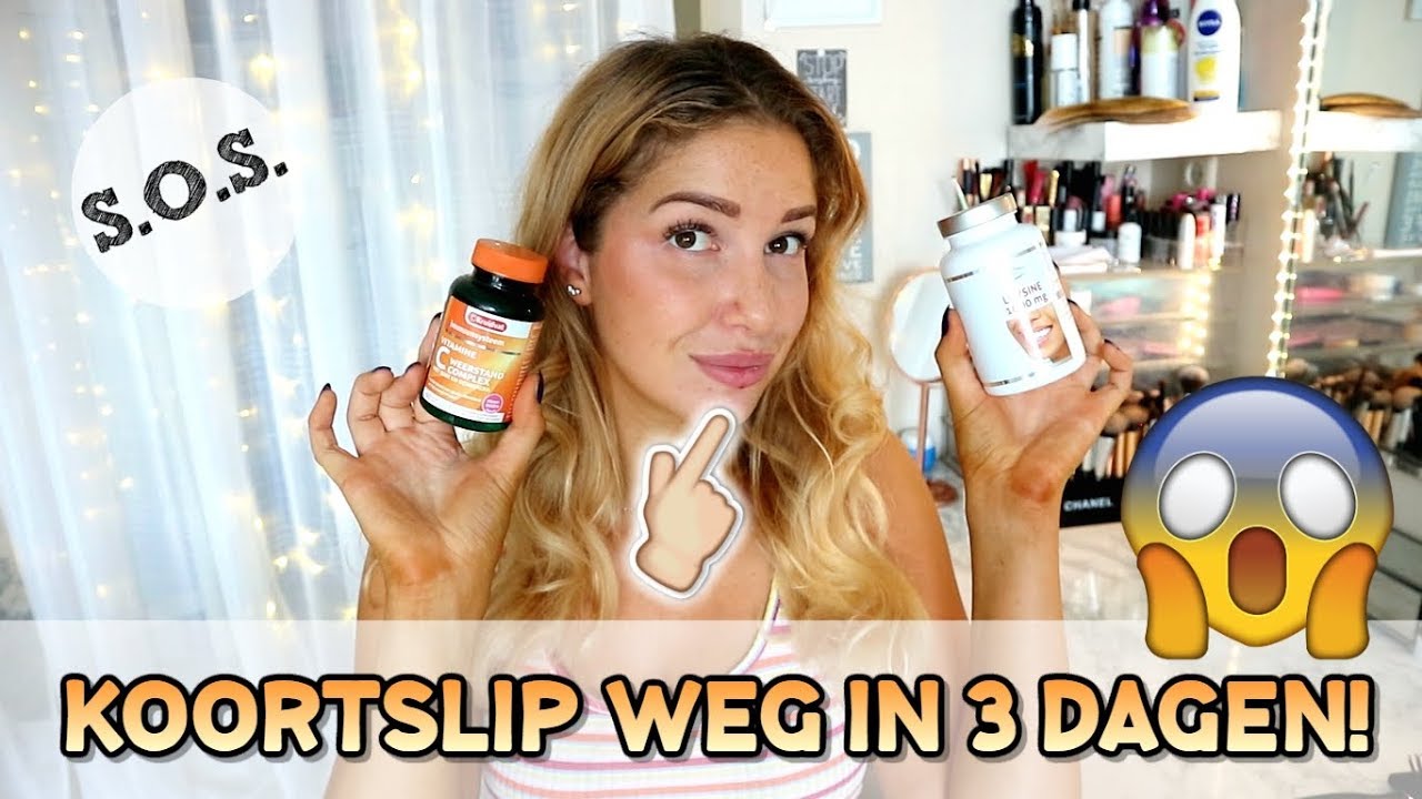 KOORTSLIP WEG IN 3 DAGEN! - YouTube - Hoe Snel Koortslip Na Besmetting
