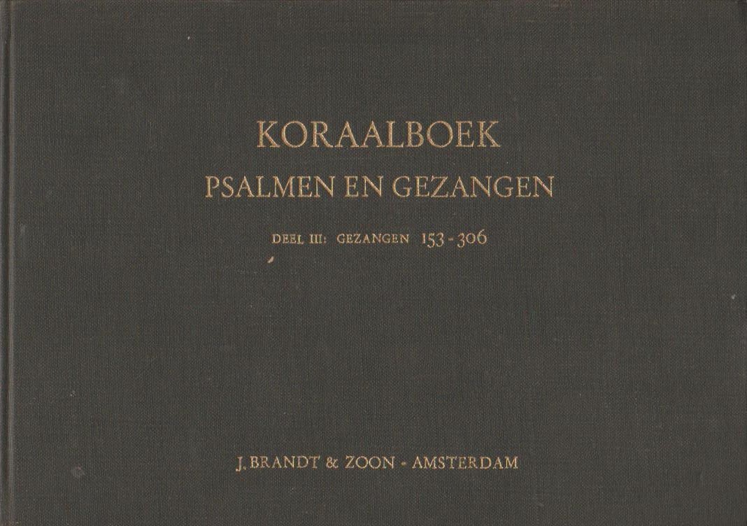 Psalmen En Gezangen Boek