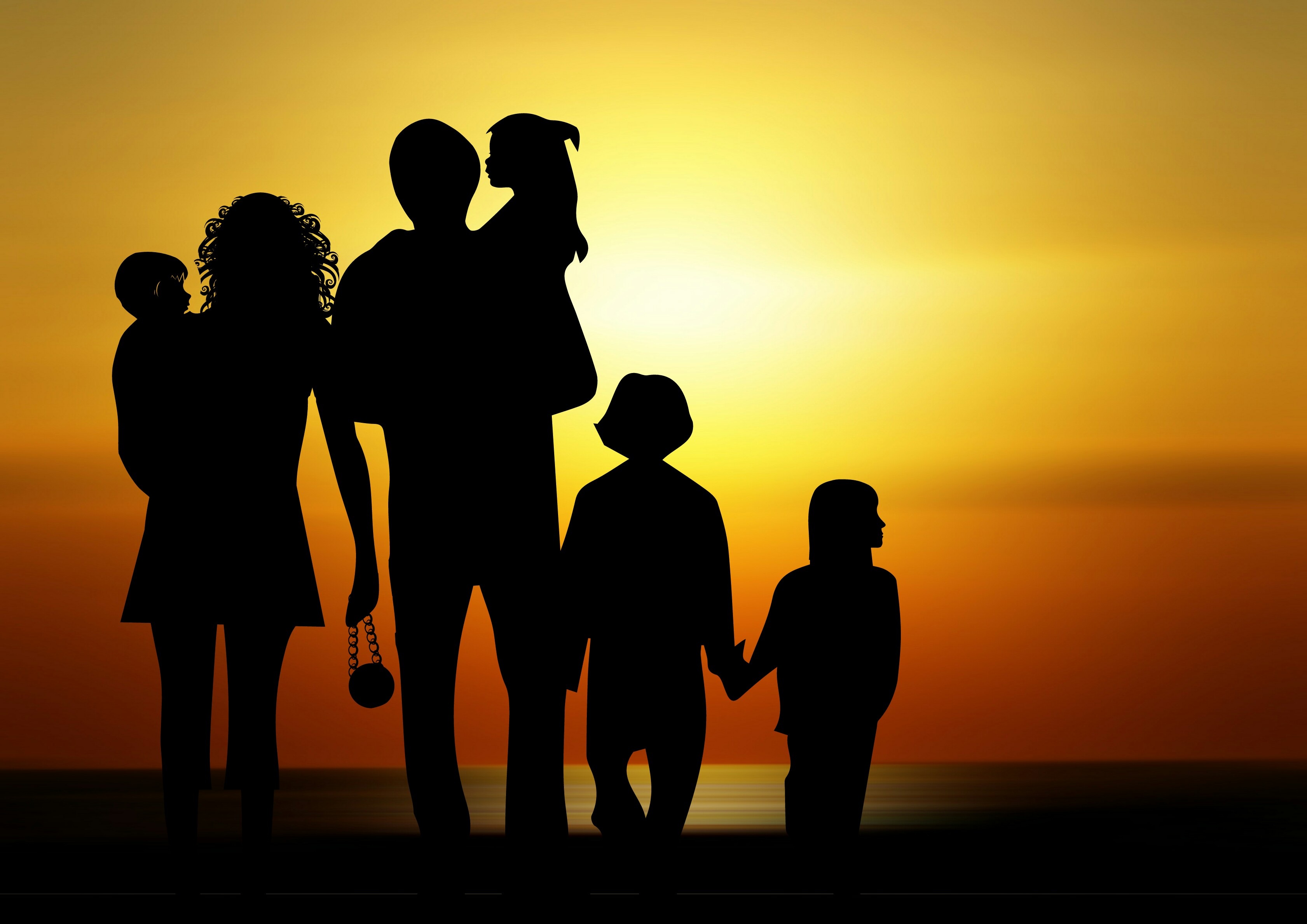 Kostenlose foto : Horizont, Silhouette, Person, Sonnenuntergang, Morgen - Kinder Quiz Vragen 5 Jaar