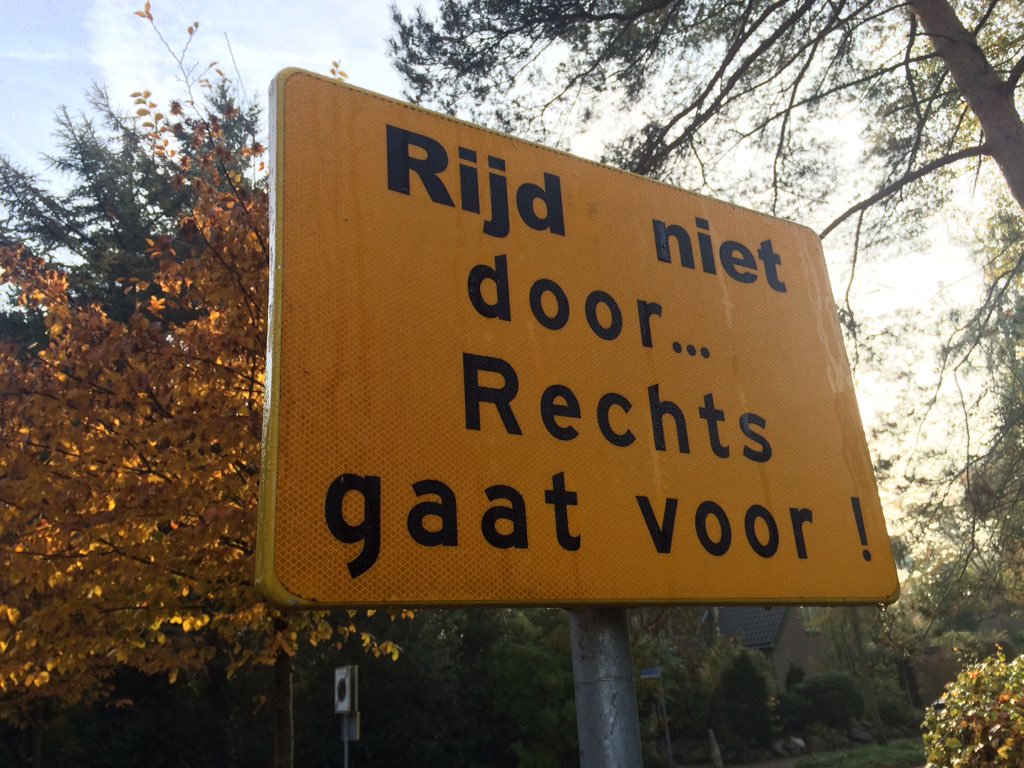 Sinds Wanneer Hebben Fietsers Van Rechts Voorrang