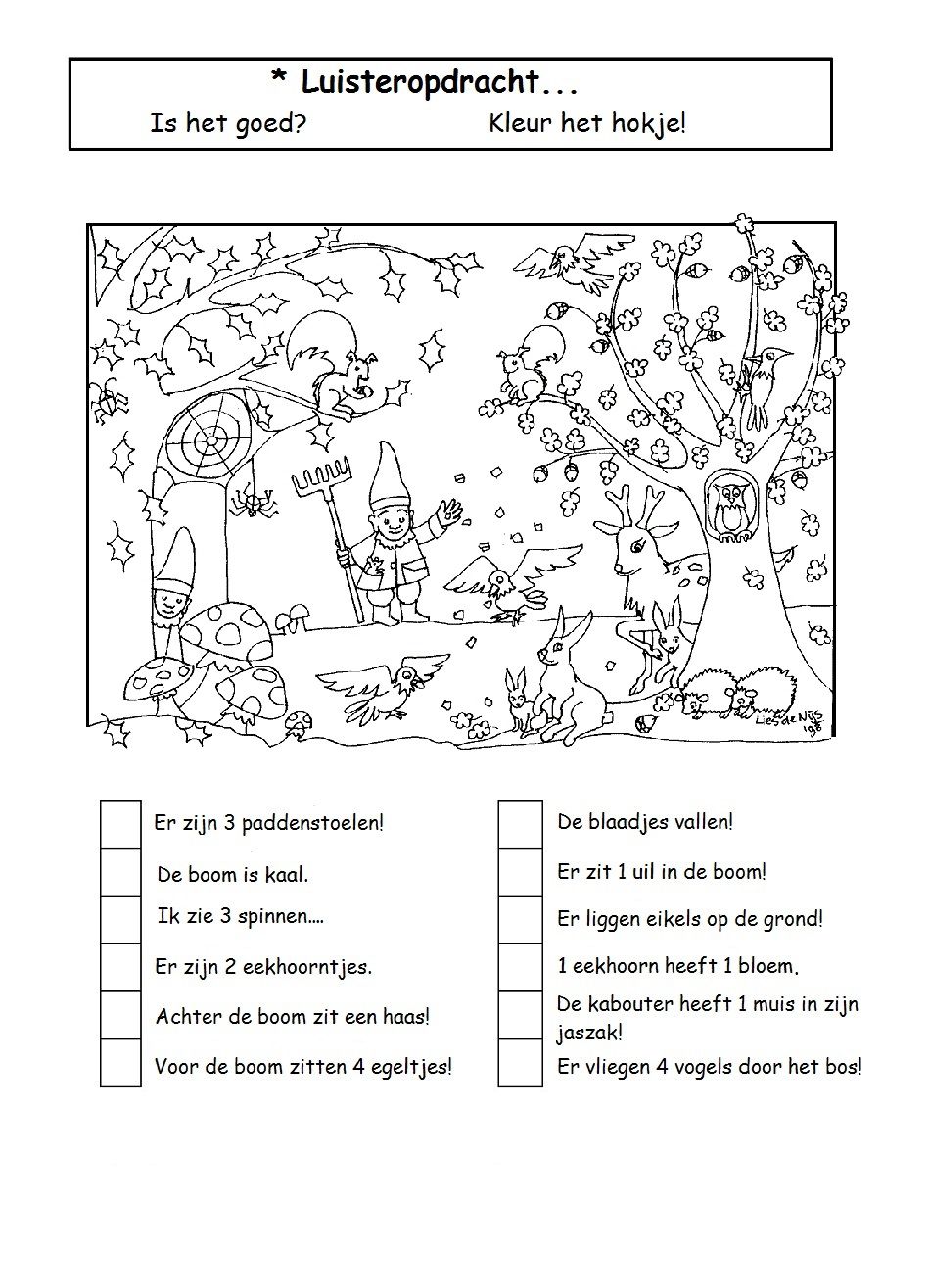 Kritisch luisteren in de herfst - Oefenen Met Begrijpend Lezen Groep 5