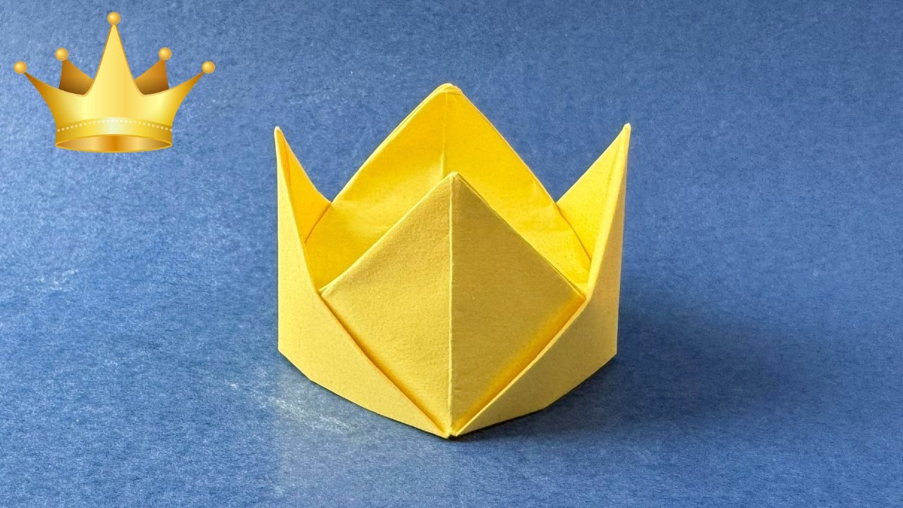 Kroon vouwen met papier | Hoe een papieren kroon te vouwen | Papier - Wat Is De Ziekte Van Kroon