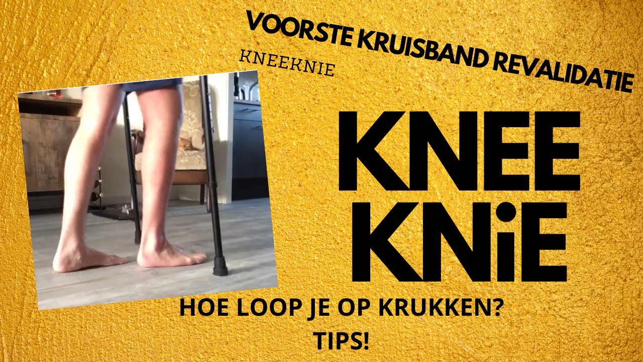 Hoe Loop Je Op Krukken