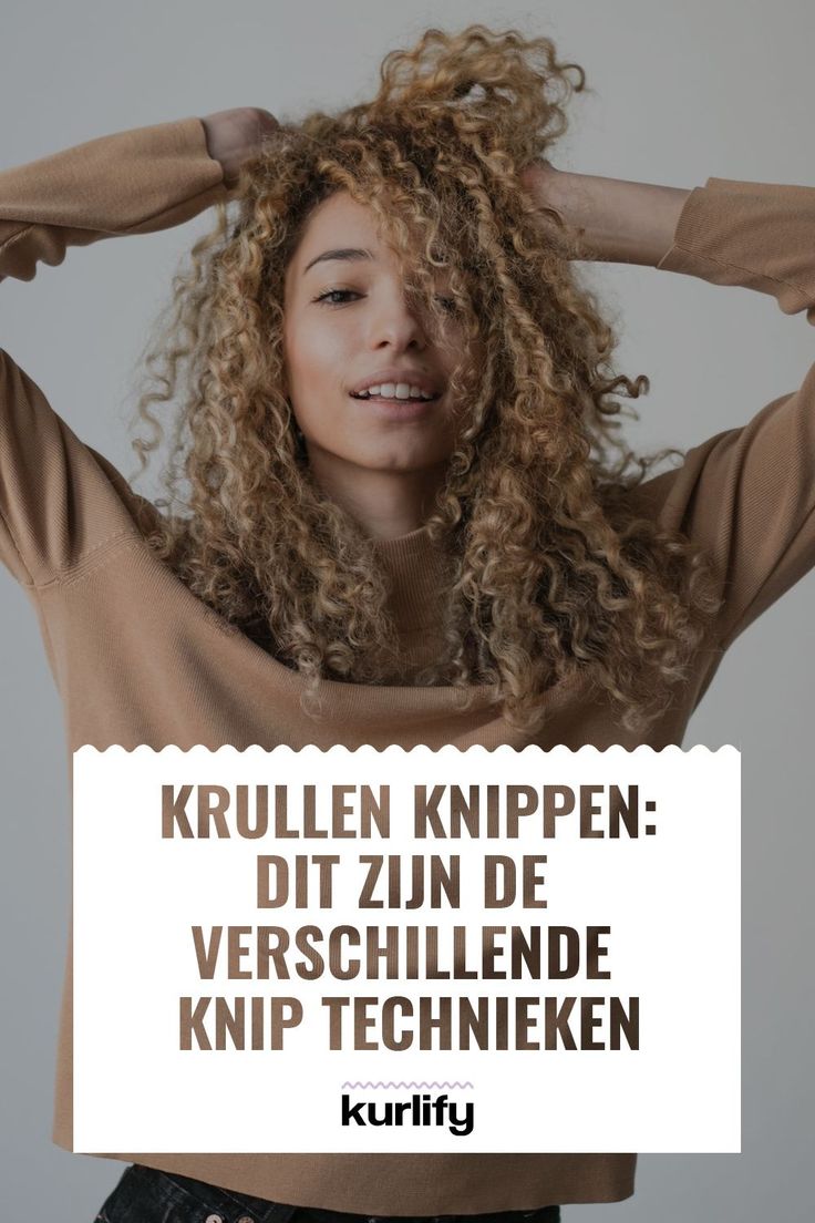 Krullen Knippen techniek: Dit Zijn De Verschillende Knip Technieken - Stijl Haar Krullen Met Mousse