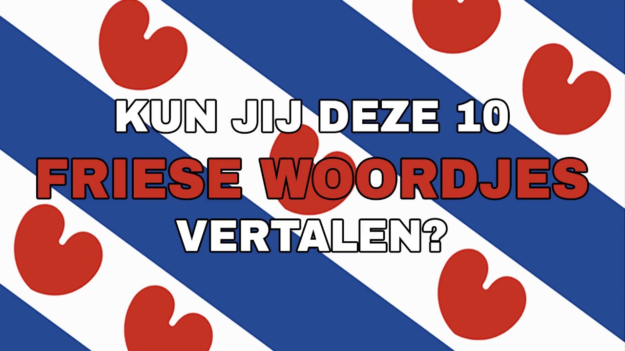 Kun jij Fries? Taalquiz 2019 - YouTube - Waarom Is Fries Een Taal