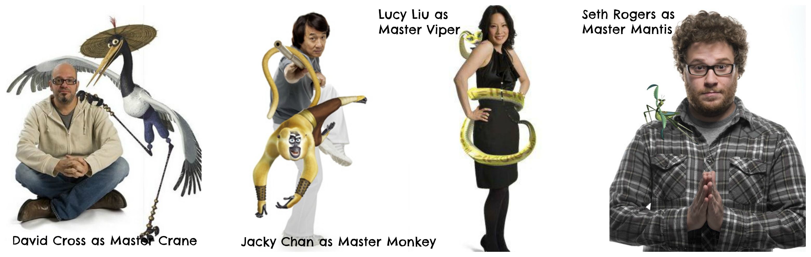Kung Fu Panda 2 Characters and Cast Movie Marathon, Kung Fu Panda, Love - Cast Van Kung Fu Panda 2